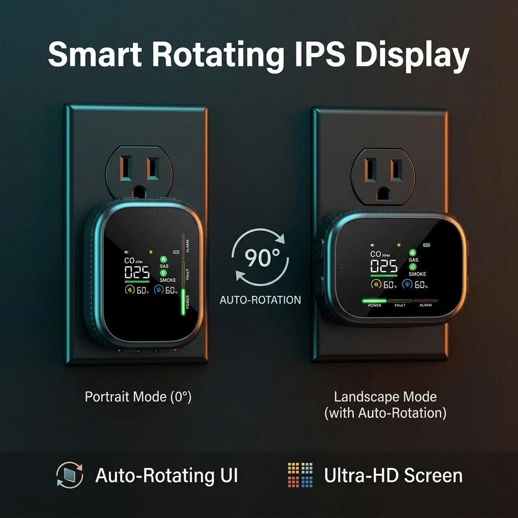 Auto-Rotating UI
Ultra-HD Screen